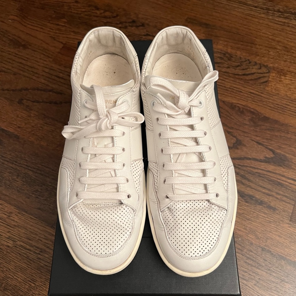 Saint Laurent Men’s White Sneaker Size 42